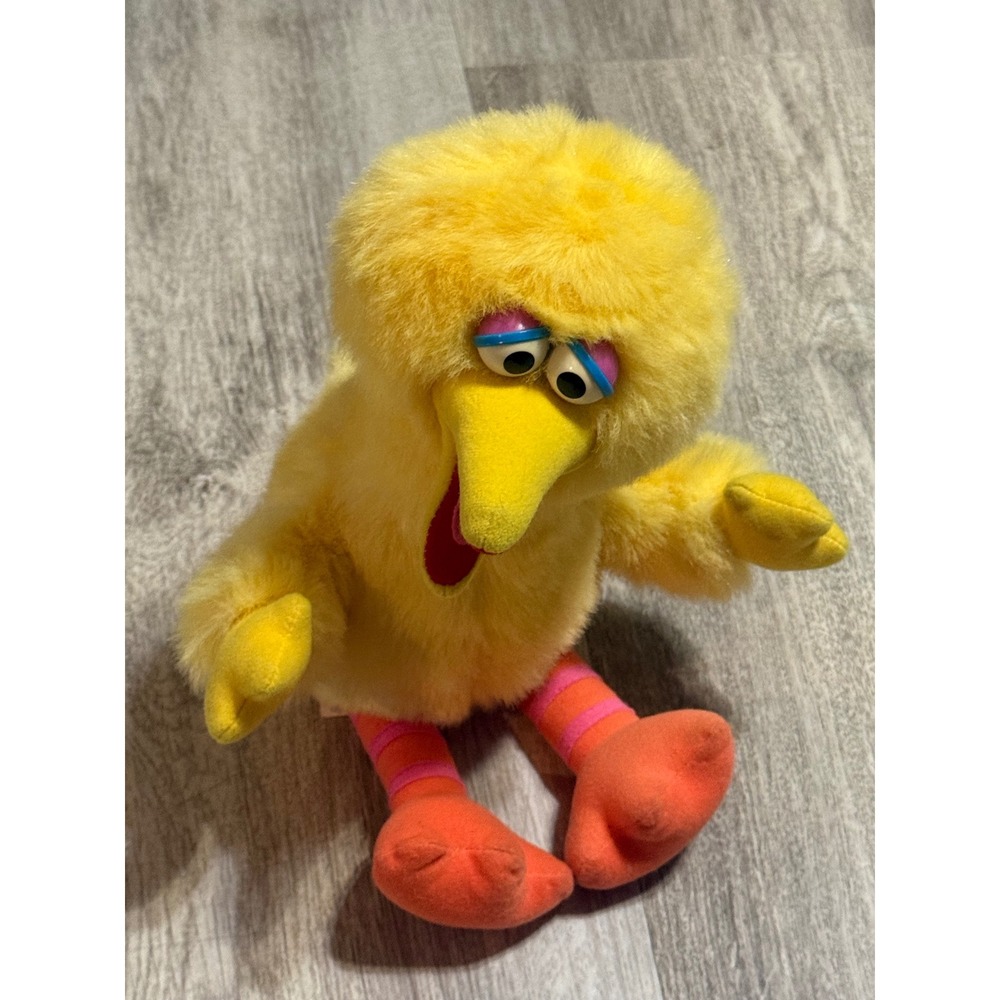 Vintage 1994 Sesame Street Big Bird Plush Kid Dimension Hasbro 27241 14 inch